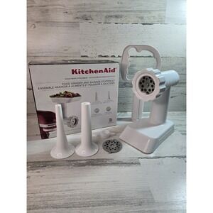 KitchenAid Food Grinder and Sausage Stuffer Kit Stand Mixer Attachment KSMFSSA